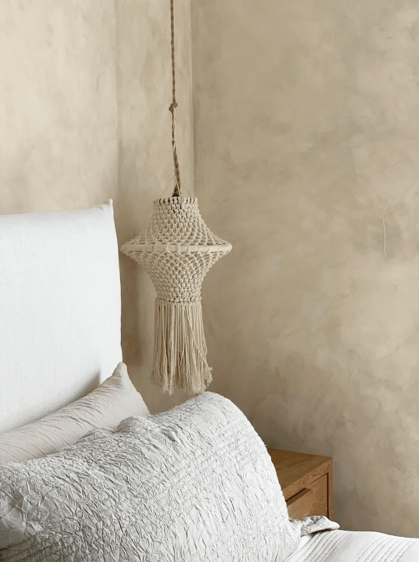 Mural beige — técnica acuarela